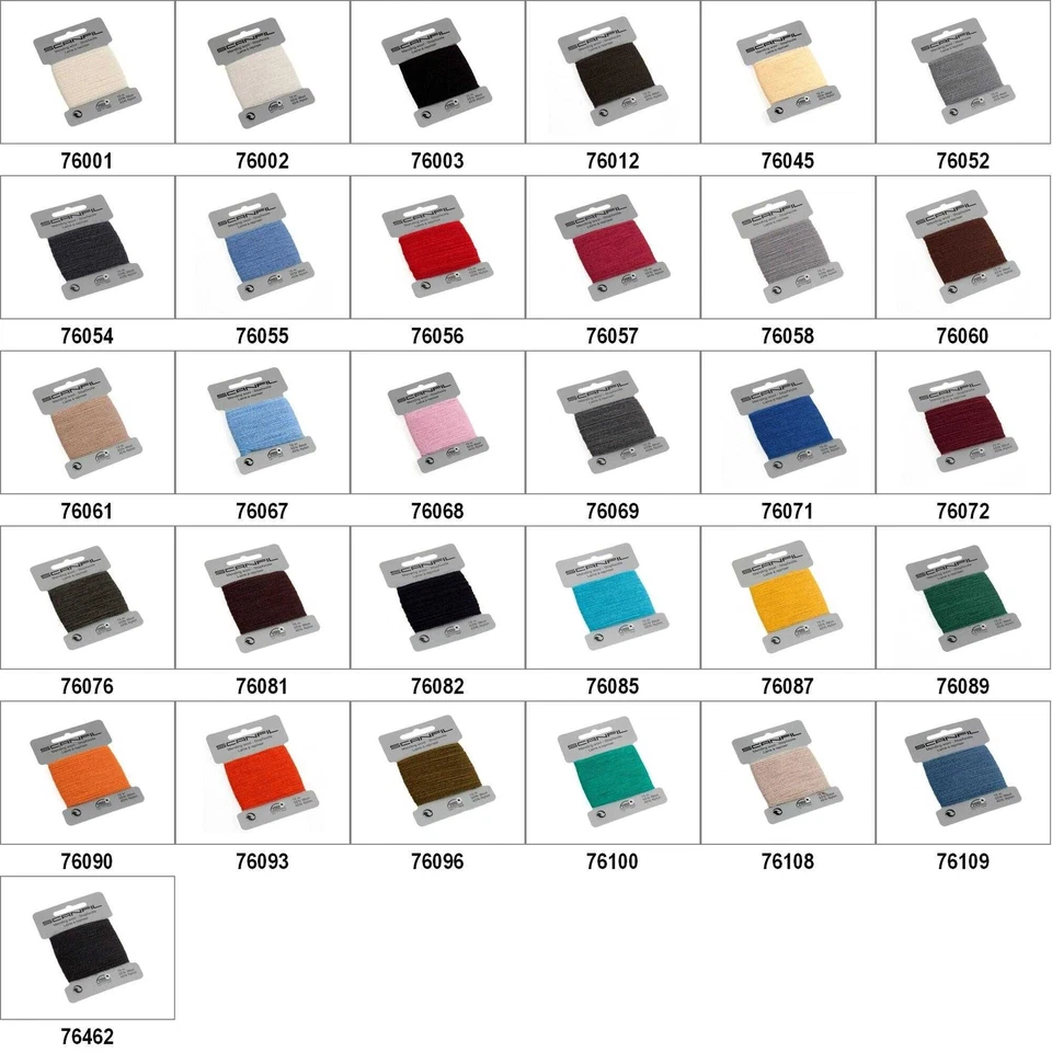 Scanfil Wool Thread Mending Darning Repair Yarn For Socks Etc BUY 1 2 Cards 262D - Image 2 of 4