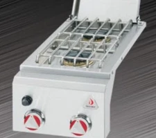 Twin Eagles Delta Heat Series  Double Side Burner, Slide In, (L/N), DHSB2 