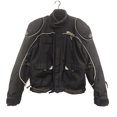 Fieldsheer Black Motorcycle Jacket Riding Motorcycle Safety 52