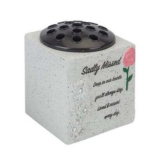 Eternal Sadly Missed Memorial Grave Flower Pot