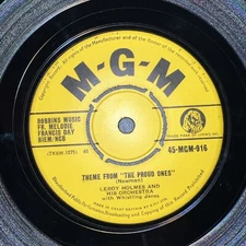 THEME FROM THE FILM “THE PROUD ONES / FROM THE FILM “GABY” WHERE OR WHEN . EX+