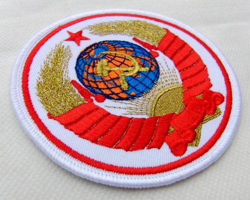 Sowjetunion UdSSR Emblem Wappen Patch gestickt zum Aufkleben Top Qual. 9,5 cm - Bild 6 von 6
