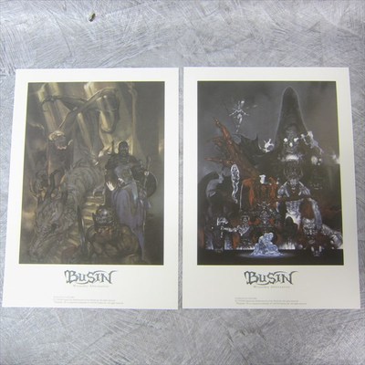 BUSIN Wizardry Alternative KATSUYA TERADA Art Frame Illustration
