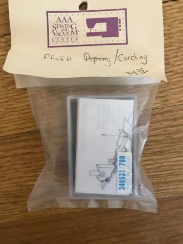 Máquina de coser PFAFF Cordones Pie Pies