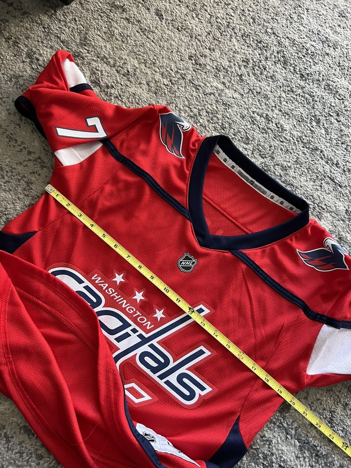 WASHINGTON CAPITALS Youth BRADEN HOLTBY 70 NHL HOCKEY JERSEY sz l/xl