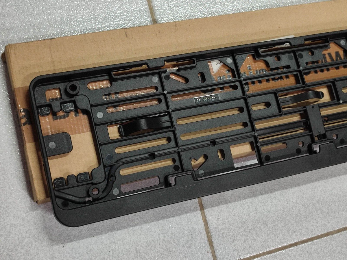 BMW E46-E87-E90-E91-E60 license holder plate PDC rear !NEW  