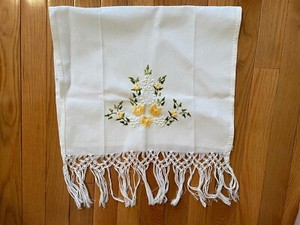 Two Vintage table runners