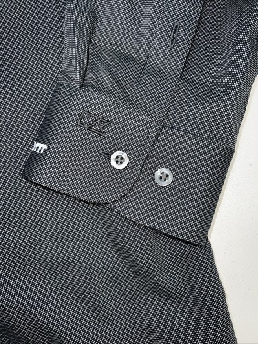 Cutter & Buck Button Up Pocket Long Sleeve Shirt Men XXL Blk Design Tire America - Picture 11 of 17