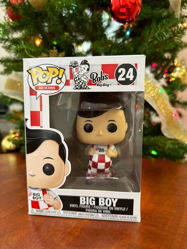 Funko Pop! Ad Icons: Bob's Big Boy #24 - NEW IN BOX - Vaulted - Vinyl Figures