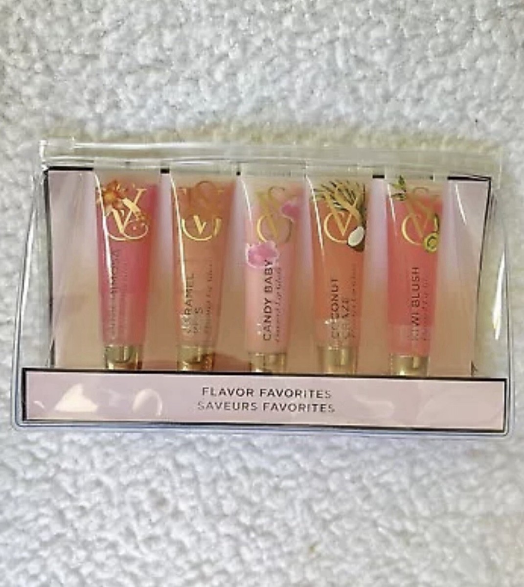 Victoria's Secret Flavored Lip Gloss Gift Set, New | eBay