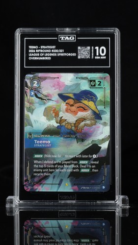 Teemo, Strategist graded TAG 10 for sale on eBay