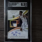 Dejounte Murray 2016 Panini Immaculate Rookie Patch Auto Gold /10 SGC 8.5