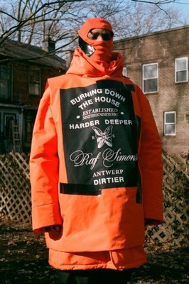 Raf Simons X Templa Oversized Outer Vest Men DesignerLuxury Limited Edition Rare