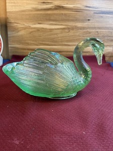 Imperial Glass Swan | eBay