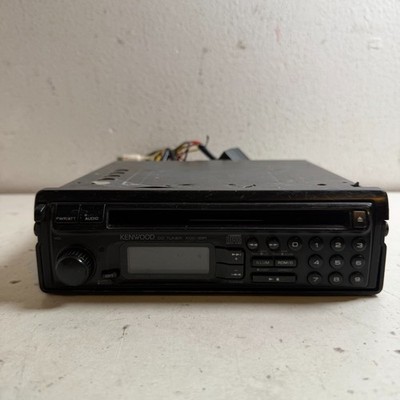Kenwood KDC-93R Black Wired Compact AM/FM Radio In-Dash Digital CD Player