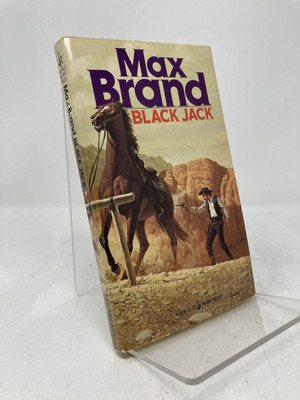 Black Jack by Max Brand First 1st Edition VG PB 1972