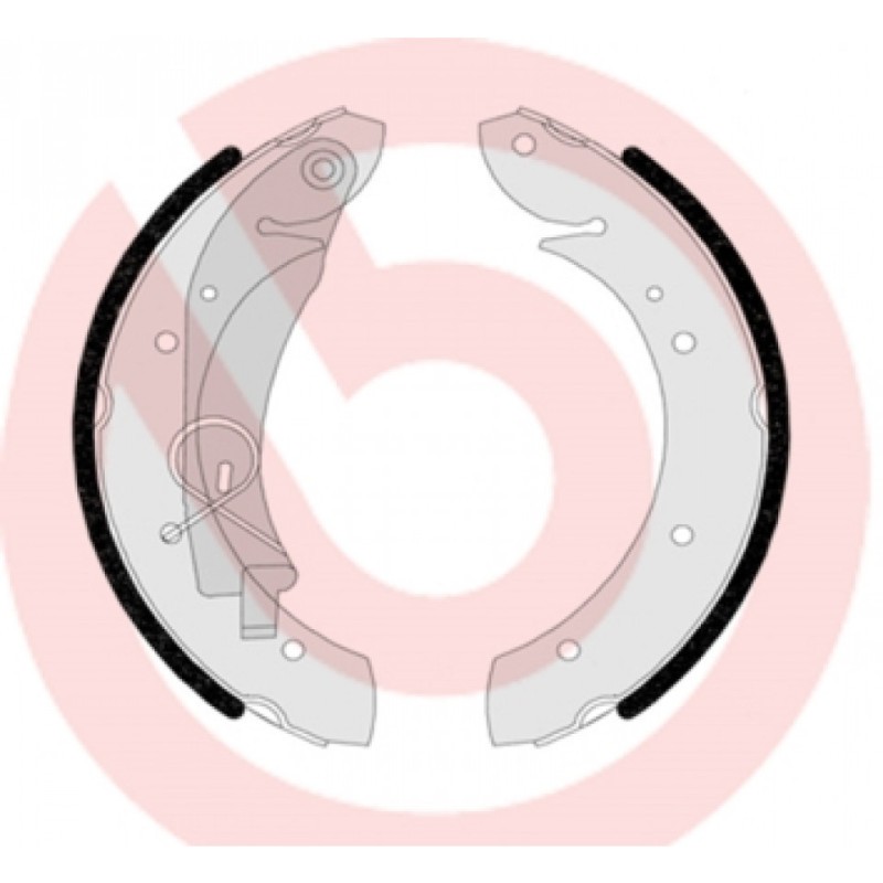 BREMBO S 61 524 Brake Shoe Set Rear for Berlingo Partner Xsara Picasso Jumbuck