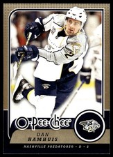 2008-09 O-Pee-Chee #418 Dan Hamhuis Nashville Predators Hockey Card