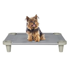 Cooling Elevated Pet Dog Bed Cot for Small Dogs, Washable and Breathable Mesh...
