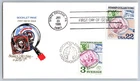 #2200 Stamp Collecting FDC HF Cachet Combo w/Sweden Stamp
