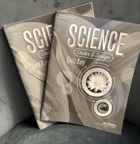Abeka Science : Order & Design 2nd ed. Grade 7 - Bundle- 3 Book Set | UNUSED - Picture 5 of 6