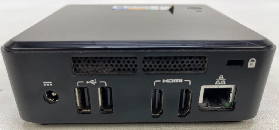 Intel NUC-KitDC32 Intel® Core™ i3 i3-3217U 8 GB DDR3-SDRAM 128 GB SSD Win 10 Pro - Bild 3 von 4