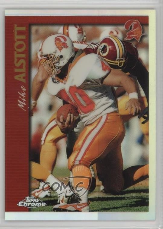 1997 Topps Chrome Refractor Mike Alstott #52