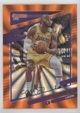 2021-22 Panini Donruss Holo Orange Laser LeBron James #12 0nr3