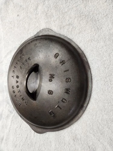 Griswold Self Basting Skillet Lid