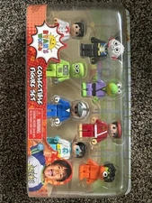 Ryan's World 8 Piece collectible Figure Set NEW