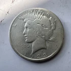 1923-S Peace Silver Dollar 90% Circulated US Coin San Francisco Mint