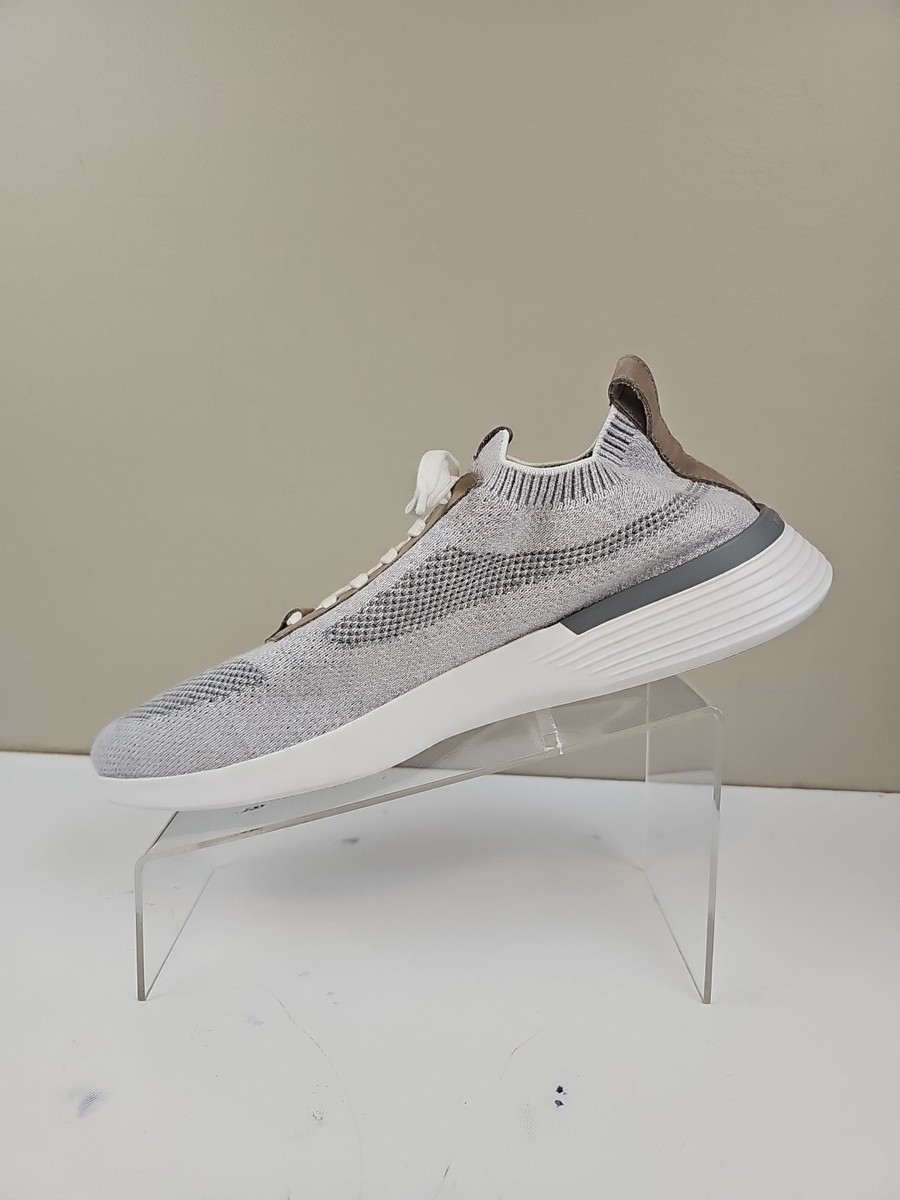 Wolf and Shepherd Mens 11 M  Supreme knit Trainer Comfort Shoe Gray Sneaker SupremeKnit™ Trainer – Wolf & Shepherd main image 4