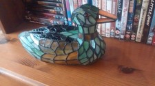 Tiffany Style Duck Table Lamp Stained/leaded Glass Shade only!!!!