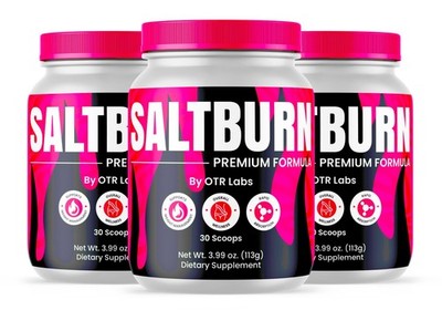 SaltBurn - Salt Burn Premium Formula Pink Salt Trick Support Powder (3Pack)