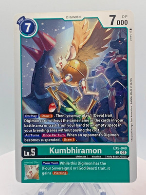 Digimon Kumbhiramon EX5-040 C - Common