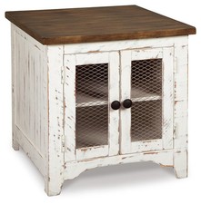 Signature Design by Ashley Casual Wystfield End Table White/Brown