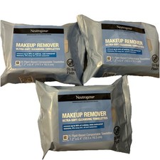 Neutrogena Makeup Remover Wipes, Ultra-Soft Cleansing Facial Towelettes 3 Packs