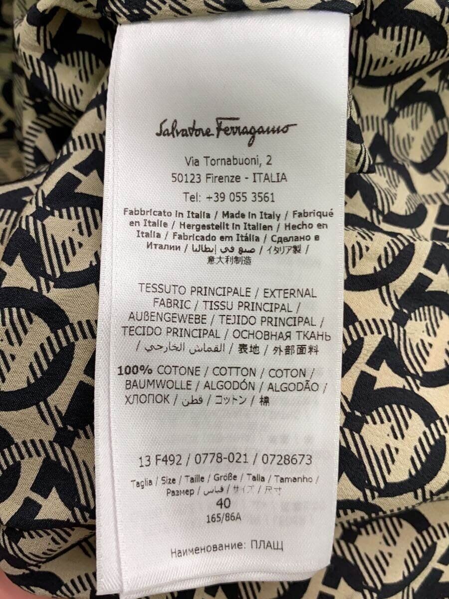 ALTRA Salvatore Ferragamo altro cappotto primaverile 40 cotone rosa 13F492 0778 021 usato