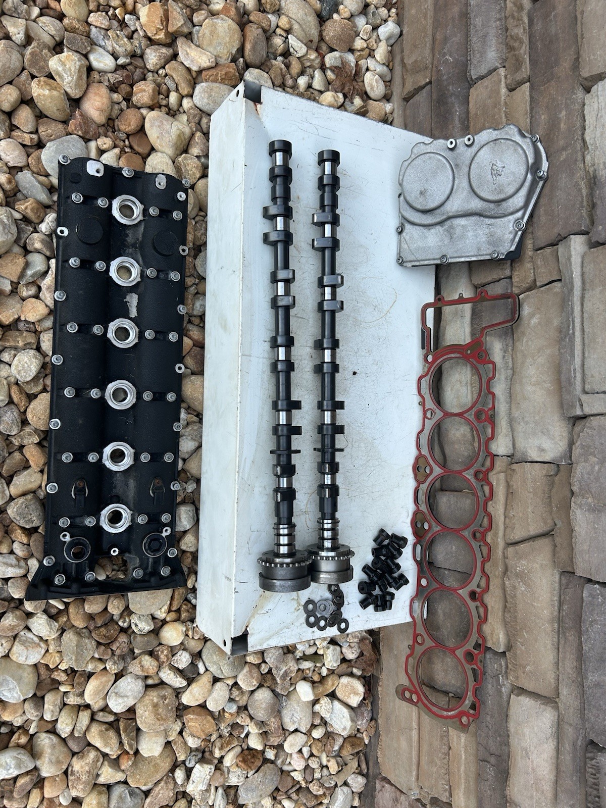 Lamborghini Aventador Left Side Cylinder Head . + Everything Else In Photos