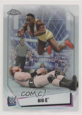 2021 Topps Chrome WWE Image Variations Big E #IV-21 8k4