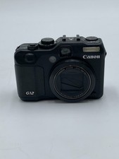 CANON PowerShot G12 PC1564 Digital Compact Camera Black With Battery Fair