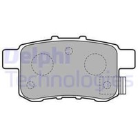 Delphi BremsbeläGe Bremsbelegsatz Hinten FüR Honda Accord Viii