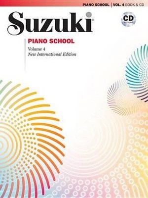 Suzuki Piano School, Vol 4: Book & CD: Book and CD by Alfred Publishing (English