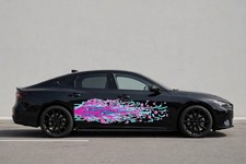 Japanese Sakura Car Decals Jdm Side Decal Both Sides Vinyl Anime Japanese Sakura Car Decals Jdm Side Decal Both Sides Vinyl Anime
