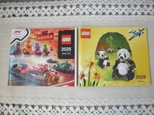 2 x Lego Katalog 2025 - Januar bis Juni + März bis Juni - NEU