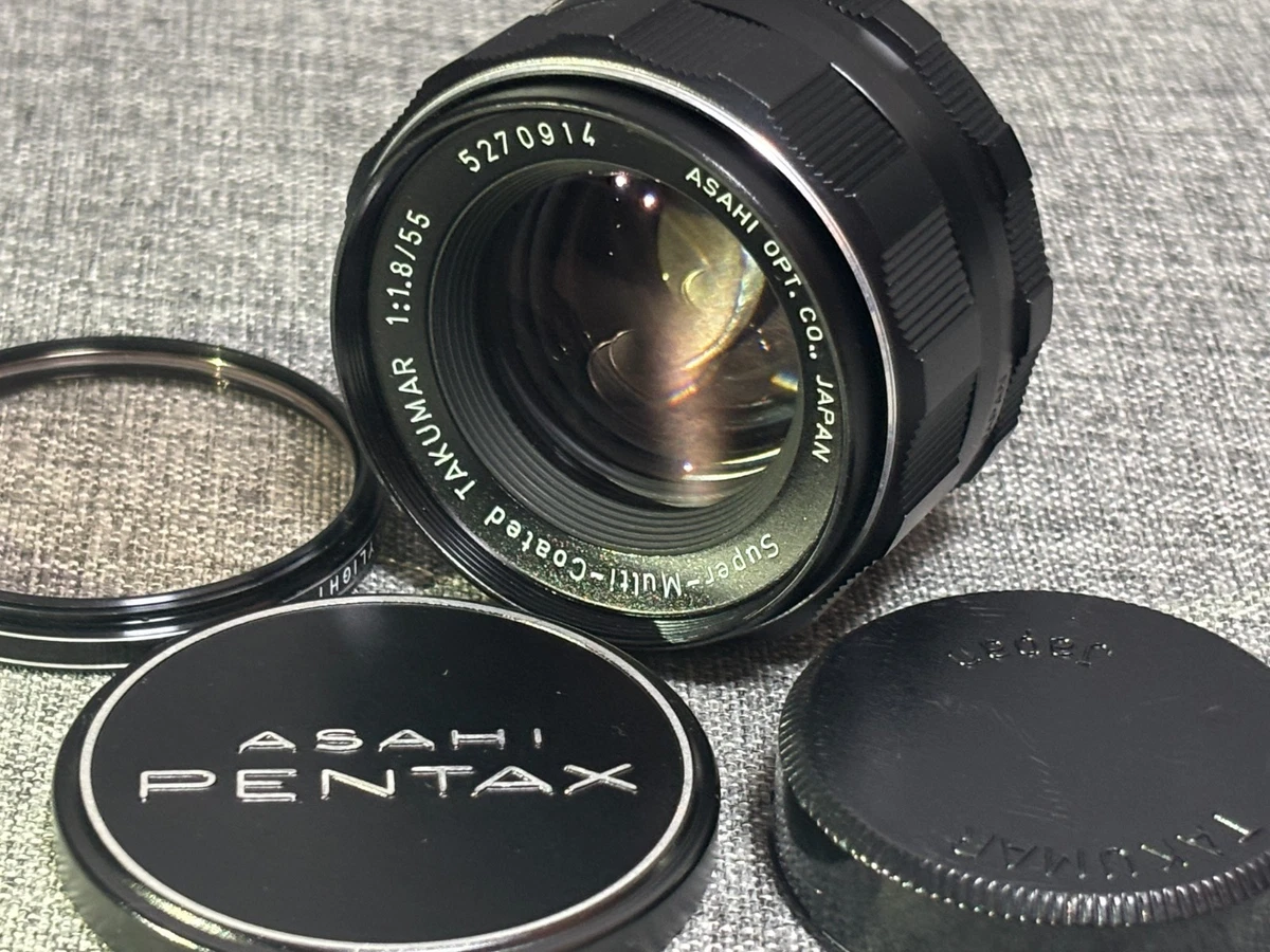 Pentax SMC f/1.8 Camera Lenses 55mm Focal for sale - eBay