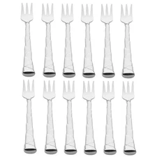 Reed & Barton Captiva 18/10 Stainless Steel Cocktail Fork (Set of Twelve)