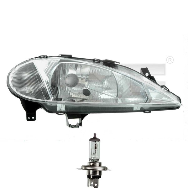 Scheinwerfer Rechts H4 FüR Renault Megane I BA0/1_ KA0/1_ JA0/1_ Inkl. Lampen-image