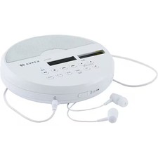 AUREX Portable CD player with stereo speakers AX-CP20 W 