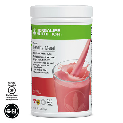 Formula 1 Healthy Meal Nutritional Shake Mix: Wild Berry 750 g-From USA-EXP 2027